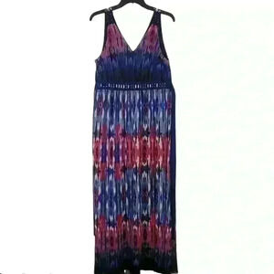 Carmen Marc Valvo Size L Maxi Dress